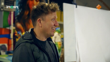 Klaas is voor één dag street artist